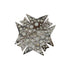 CHANEL COCOMARK RHINESTONE BROOCH SILVER ACCESSORY 05V 90331683