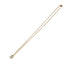 CHANEL COCOMARK RHINESTONE NECKLACE GOLD ACCESSORY 01A 90347845