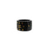 CHANEL COCOMARK RING BLACK PLASTIC ACCESSORY 01A 90330670