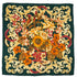 VINTAGE CHANEL COCOMARK SUNFLOWER PATTERN SCARF MULTICOLOR SILK 90339441