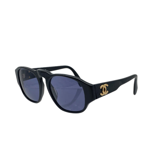 CHANEL COCOMARK SUNGLASSES BLACK EYEWEAR 90319677