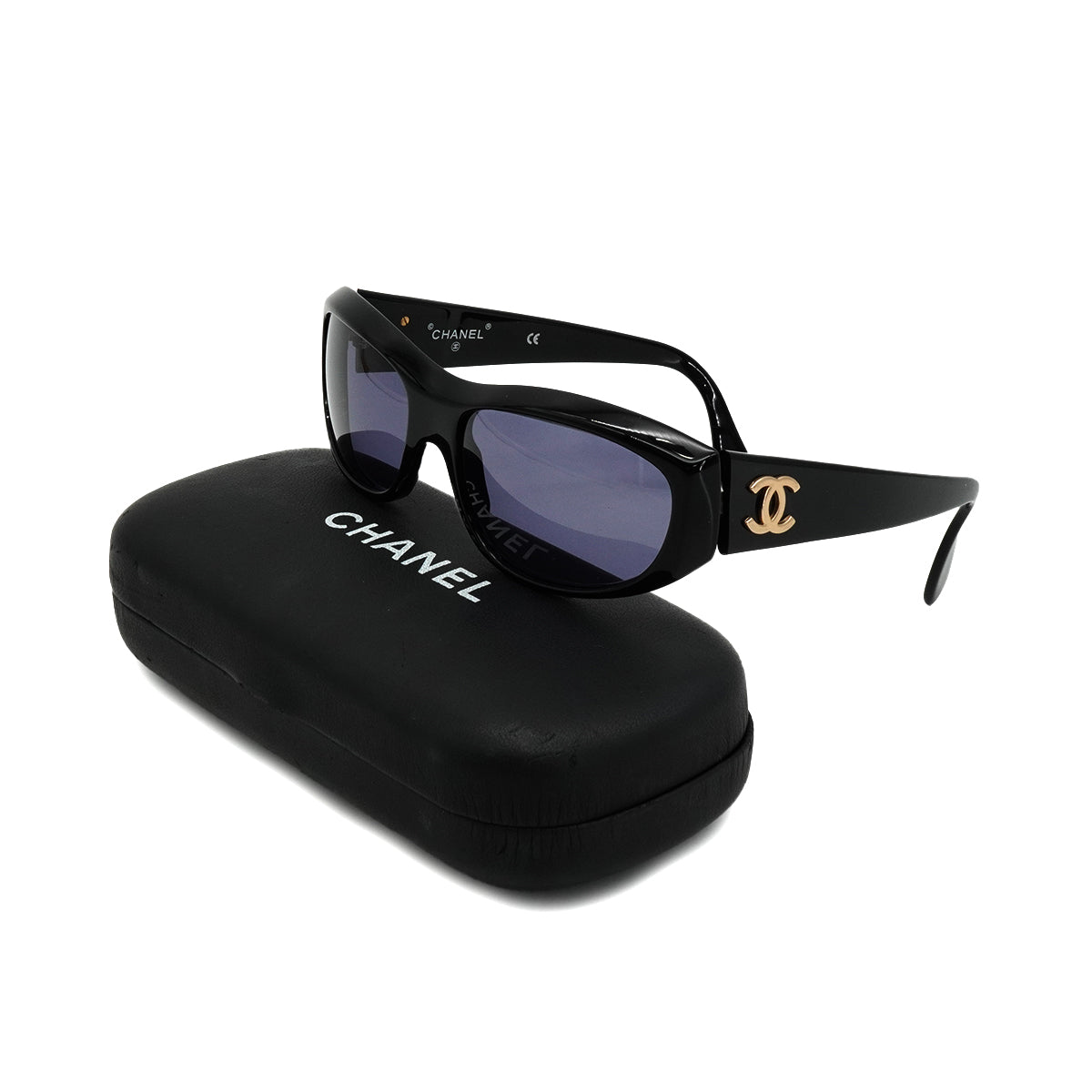VINTAGE CHANEL COCOMARK SUNGLASSES BLACK EYEWEAR 90334277 – PURPOSE