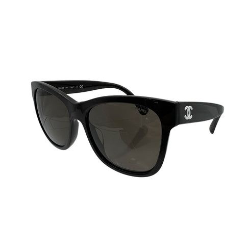 CHANEL COCOMARK SUNGLASSES DARK BROWN EYEWEAR 90320162