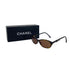CHANEL COCOMARK SUNGLASSES RIBBON BROWN TORTOISESHELL EYEWEAR 90321760
