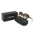 CHANEL COCOMARK SUNGLASSES TORTOISESHELL BROWN EYEWEAR 90326653