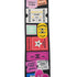 CHANEL COCOMARK TICKET MOTIF SCARF HAIR BAND MULTICOLOR SILK ACCESSORY 90341725