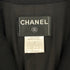 CHANEL COCO BUTTON PATCH JACKET BLACK WOOL 42 05C RTW 90319636