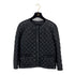 CHANEL COCO BUTTON QUILTED LEATHER JACKET BLACK LAMB SKIN 38 P46 RTW 90319630