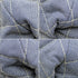 CHANEL COCO CABAS GM CHAIN SHOULDER TOTE BAG BLUE RED DENIM CANVAS SILVER HARDWARE 90348216