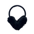 CHANEL EARMUFFS COCOMARK BLACK GOLD RABBIT FUR 90319709