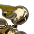 CHANEL EARRINGS COCOMARK FAUX PEARL RHINESTONE BLACK GOLD ACCESSORY B19B 90325620