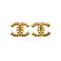 CHANEL EARRINGS COCOMARK GOLD ACCESSORY 02A 90321140