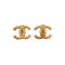 CHANEL EARRINGS COCOMARK GOLD ACCESSORY 02A 90323137