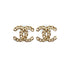 CHANEL EARRINGS COCOMARK GOLD ACCESSORY 16B 90312679