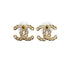 CHANEL EARRINGS COCOMARK GOLD ACCESSORY 16B 90312679