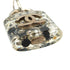 CHANEL EARRINGS COCOMARK LOCK SWING CLEAR SILVER ACCESSORY 14K 90340366