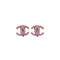 CHANEL EARRINGS COCOMARK PINK ACCESSORY 04P 90330688