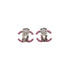 CHANEL EARRINGS COCOMARK PINK ACCESSORY 04P 90330688