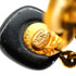 CHANEL EARRINGS COCOMARK SWING GOLD BLACK ACCESSORY 00A 90348348