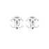 CHANEL EARRINGS COCOMARK WHITE ACCESSORY 04C 90321030