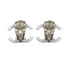 CHANEL EARRINGS COCOMARK WHITE ACCESSORY 04C 90321030
