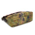 CHANEL EMBROIDERY GRAFFITI SHOULDER MESSENGER BAG KHAKI CANVAS LEATHER 90325599