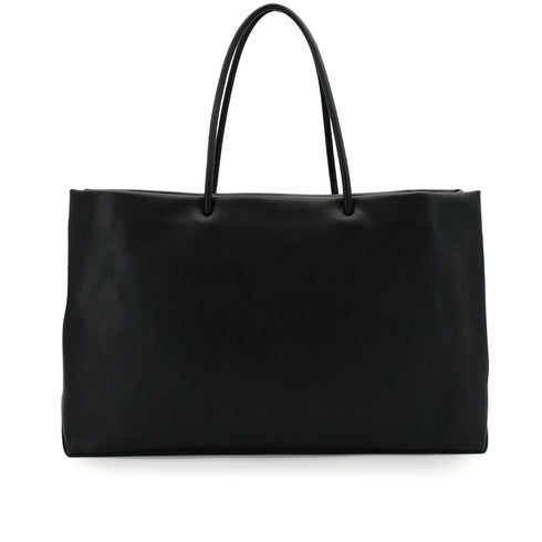 CHANEL ESSENTIAL TOTE BAG BLACK LAMB SKIN 90343980