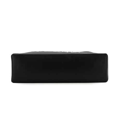 CHANEL ESSENTIAL TOTE BAG BLACK LAMB SKIN 90343980