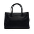 VINTAGE CHANEL EXECUTIVE TOTE SHOULDER BAG BLACK LEATHER 90314332