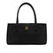 CHANEL EXECUTIVE TOTE HAND BAG BLACK LEATHER GOLD HARDWARE 90335833
