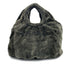 CHANEL FAUX FUR 2WAY CHAIN HAND SHOULDER BAG KAHKI 90321635