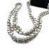 CHANEL FAUX PEARL CHAIN SHOULDER BAG WHITE BLACK GOLD HARDWARE 90317003