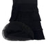 CHANEL FRIL DRESS BLACK RAYON 38 07P RTW 90283153