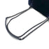 CHANEL FUR CHAIN SHOULDER BAG BLUE LAMB SKIN SILVER HARDWARE 90322023