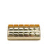 CHANEL GOLD BAR KEYBOARD CLUTCH BAG GOLD PLASTIC LEATHER 90345508