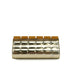 CHANEL GOLD BAR KEYBOARD CLUTCH BAG GOLD PLASTIC LEATHER 90345508