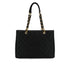 CHANEL GST TOTE BAG BLACK CAVIAR SKIN GOLD HARDWARE 90343622