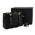 CHANEL GST TOTE BAG BLACK CAVIAR SKIN GOLD HARDWARE 90343622