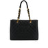 CHANEL GST TOTE BAG BLACK CAVIAR SKIN GOLD HARDWARE 90326723