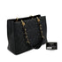 CHANEL GST TOTE BAG BLACK CAVIAR SKIN GOLD HARDWARE 90326723