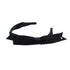 CHANEL HEADBAND COCOMARK RIBBON BLACK SATIN HAIR ACCESSORY 21B 90312707