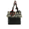 CHANEL INNUIT FANTASY FUR TOTE BAG BLACK LEATHER TWEED FAKE FUR SILVER HARDWARE 90348535
