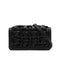 CHANEL INTERLACED CHAIN COCOMARK CLUTCH SHOULDER BAG BLACK LEATHER BLACK HARDWARE 90344460