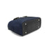 CHANEL IN THE MIX STRAW DRAWSTRING CHAIN HAND SHOULDER BAG BLUE STRAW CAVIAR SKIN SILVER HARDWARE 90341893
