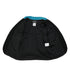 CHANEL JACKET BLUE BLACK WOOL 44 07A RTW 90325369