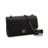 CHANEL JUMBO MATELASSE 30 CHAIN SHOULDER BAG BLACK CAVIAR SKIN GOLD HARDWARE 90341877