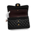 CHANEL JUMBO MATELASSE 30 CHAIN SHOULDER BAG BLACK CAVIAR SKIN GOLD HARDWARE 90345063