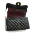 CHANEL JUMBO MATELASSE 30 CHAIN SHOULDER BAG BLACK CAVIAR SKIN GOLD HARDWARE 90345160