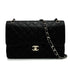 CHANEL JUMBO MATELASSE 30 CHAIN SHOULDER BAG BLACK CAVIAR SKIN SILVER HARDWARE 90347927