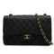 CHANEL JUMBO MATELASSE 30 CHAIN SHOULDER BAG BLACK CAVIR SKIN GOLD HARDWARE 90346663